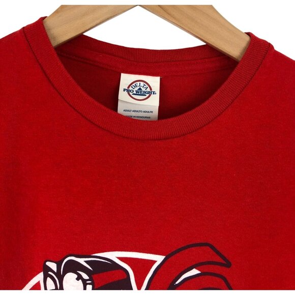 University of Dayton UD Future Flyers Kids Club Rudy Flyer Red T-shirt Adult S - Picture 2 of 6
